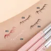 Göz Shadowliner kombinasyonu Ultra ince su geçirmez sıvı eyeliner Koreli makyaj kadınlar için hızlı kuru düz göz astarı uzun son alt kirpik kalemi kozmetik 230904