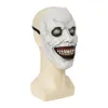 Masques de fête Horreur Halloween Masque Souriant Démon Ghostface Cosplay Mascarade Props Parti Vert Masque Complet pour Halloween Accessoies 230905