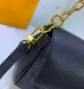 Designer kvinnor lyxiga favorithandväskor blommor bokstäver empreinte crossbody väska toppkvalitet läder damer underarmspåse modekedja handväska