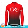 Radsport-Shirts, Oberteile, Winter-Männer, Radtrikots, Thermo-Fleece, langärmlig, Radsport-Shirts, Mountainbike, Rennrad, Radsport-Oberteile, warme Fahrradkleidung 230904