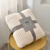 Blankets MIDSUM Super Soft Blanket For Adults Kids Home Fluffy Bed Coral Fleece Throw Sofa Cover Bedspread On The 230905