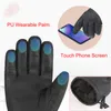 Ski Gloves Black -30 Winter Warm Ski Gloves Waterproof Men Women Snowboard Skiing Gloves Snowmobile Motorcycle Mittens Touch Screen Wrist 230904