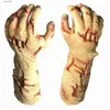 Other Event Party Supplies Halloween Cosplay Gloves Horror Skull Claw Bone Ghost Festival Simulation Wolf Claw Glove Halloween Party Supplies T230905