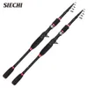 Boat Fishing Rods Portable Retractable Rod Carbon Upturned Handle Straight Two Wheel Base Multiwater Area Applicable Trans 230904