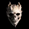 Masques de fête 2023 Nouvel article de vente chaude Halloween Cosplay Masque de crâne Masque de mascarade en latex pour le visage T230905