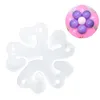 Autres fournitures de fête d'événement 50pcs clip de joint de ballon multi-bâtons accessoires pinces en forme de fleur de prunier ensemble joyeux anniversaire 230905