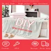 Blankets Custom Flannel Throw Blanket Personalized Fleece for Sofa Gift Customized DIY Drop Print on Demand 230905