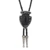 bolo ties western bolo tieペンダントネックレスフィッシュケーキディボラボロタイメタル女性デニムレザータイメンズネックレスジュエリー230904