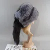 BeanieSkull Caps 2023 Unisex Vera Pelliccia Berretti Cappello Mongolo Processo Unico Coda Design di Lusso Cappelli Invernali Caldi Per La Moda Bomber 230904