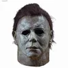 Partymasken Halloween Horror Michael Myers Maske Cosplay Latex Vollgesichtsparty Gruselige Requisiten Zubehör T230905