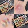 Палитра теней для век Berkilau 40 Warna Matte Glitter Pigmen Kosmetik Makeup Mata Korea Tahan Air 230904