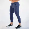 Mens Pants Gym Skinny Jogger Erkekler Sweatpants Fitness Vücut Geliştirme Eğitim Track Spor Giyim Erkek Pamuk Jogging Pantolon 230904