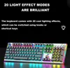Keyboards AULA Swap Plug Swappable Custom makro dapat diprogram warna warni lampu samping Mekanikal Gaming Full Key antighosting Keyboard 230905
