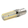 薄暗いLED電球15W E11/E12/E14/E17/G4/G9/BA15D 3014 SMD 152 LEDドロップライトシリコンボディランプAC 220V 110Vクリスタルシャンデリアライト