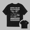 Magliette firmate da uomo UNDEFEATED Nero Bianco ICON S/S Tee UNDFTD Giappone Stampato Moda uomo T-shirt 100% cotone Casual Manica corta Streetwear Magliette oversize S-2XL