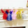 Christmas Decorations Angel Doll Pendant Cute Plush With Wings Xmas Tree Hanging Decoration For Home Ornaments Noel Girl Year Gift 230905