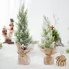 لوازم الحفلات الأخرى Mini Christmas Treeartiptial Towerop Tree Topper and Hanging Adornos de Navidad 230905