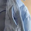 メンズダウンパーカスメン冬のフーディートリスターロンドンデタッチ可能なフードドジャケットアイスブルートップトップクロップフリースアクティブウェアウィンターウォーム衣類T230905