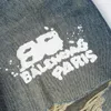 メンズプラスサイズのズボン丸い首刺繍と印刷された極地スタイルの夏のウェアストリートピュアコットンwd2e