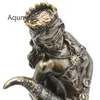 Objets décoratifs Figurines Aqumotic Richesse Déesse Plouto Argent Mascotte 1pc Décoration pour Maison Magasin Femmes Mythe Dieu Ploutos Décor environ 27 cm 230904