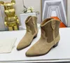 5A Boots IM8156350 IsabelMarant Dewina Suede Leather Ankle Boot Discount Desinger Shoes For Women Size 35-41 Fendave