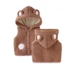 Down Coat Spring Baby Kids Vest Lamb Plush Jackets For Girls Outerwear Warm Autumn Boys Jacket Kindergarten Children Vest R230905