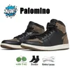 1S OG Basketball Shoes Men Palomino Women Black Phantom Lost ووجدت براءة اختراع Mocha العكسية المربى Starfish True التالي التالي