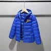 1-10 년 가을 겨울 어린이 브랜드 다운 자켓 여자 아이 어린이 옷을 따뜻하게 하늘 코트 소년 유아 소녀 겉옷의 옷