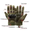 Cykelhandskar Taktiska handskar Full Finger Touch Screen Motorcykel Cycling Mitten Skidhandskar utomhus Airsoft Climbing Riding Army Combat Gloves 230904