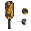 Racchette da squash, racchetta da pickleball, 16 mm, conforme USAPA, professionale, adatta per la pratica, racchetta da pickleball, con impugnatura comoda, in fibra di carbonio premium 230904