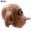 Party Masks Cafele Cosplay Dobby Elfin Latex Mask Animal Style Halloween Horror Mask Carnival Costume Full Face Props T230905