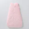 Sacos de dormir para o inverno bebê outono saco de dormir minky dot acolchoado saco de dormir nascido cama swaddle cobertor bebês crianças 230905