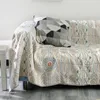 Dekens Boheemse stijl katoenen sprei op de warme worp deken zacht ademend geruit dekbed bankhoes woondecoratie 230905