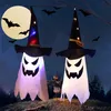 Altri articoli per feste per eventi Zucca LED Decorazione di Halloween Luce lampeggiante Gypsophila Fantasma Festival Dress Up Glowing Ghost Hat Lampada Decor Lanterna sospesa 230905