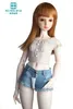 Doll Accessories Fits 5860CM 13 BJD SD DD Dolls clothes toys Ball Jointed gift Fashion Denim pants Check shirt 230904