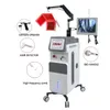 Máquina de recrescimento de cabelo a laser, alta frequência, 650nm, diodo, analisador de couro cabeludo, terapia de luz infravermelha, equipamento profissional de beleza, venda imperdível