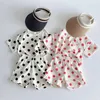 Clothing Sets Korean Style Thin Summer Baby Girls And Boys Clothes 2-piece Cotton Soft Fashion Dots