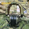 Tactical Earphone Earmor M31 MOD4 Taktisk hörlurar Huvudband av headset Militärt buller som avbryter öronmuffor Militär anti-Noisy Shooting Earphone 230906