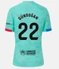 جديد 23 24 Lewandowski Gavi Soccer Jerseys Pedri Rosalia Ansu Fati de Futbol 2023 2024 Camisetas Raphinha Football Shirt Men Women Barca Kit