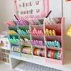 Storage Baskets Dozzlor Creative Multifunctional 4 Grid Desktop Organizer Pen Holder Makeup Box School Office Accessories Stationery