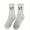 Chaussettes de mode pour hommes chaussettes respirantes avec lettre classique chaussettes de sport de basket-ball de Football chaussettes décontractées chaussettes de sport tendance chaussettes pour jeunes