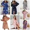 Kvinnors sömnkläder kvinnor nattklänning vinter flanell söt huva kvinnlig varm söt casual lös mantel tjockare mjuka hemkläder pyjama pyjama