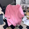 Mulheres Plus Size Camiseta 170Kg Busto 170 Verão Solto Pequena Fragrância Top Manga Curta Camiseta Cardigan 6XL 7XL 8XL 9XL 10XL 11XL 230905