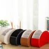 Storage Holders Racks Living Room 5 Pu Leather Organizer Remote Control Telephone and TV Stand Desk Box Cosmetics Brush 230906