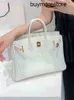 Women Himalayan Bags Bkns Handbag Gold Hardware Crocodile Leather With Gold Hardware 5a Handmade Handbag tote pattern platinum womens new fashion versatilZPND