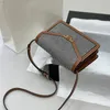 Mini torba na kopertę Crossbody Bag Womek Portfel z Tourse Torebka w paski Tkanina krowa skórzana torebka na ramię torebki iPhone