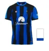 Lukaku Soccer Jerseys Barella Correa Inters Milan Giroud Ibrahimovic Lautaro Milans Theo Brahim 23 24フットボールシャツ2023 2024ユニフォームメンキッズキットセット