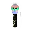 Halloween brinquedos handheld light up wand brinquedos halloween adultos crianças cosplay adereços bonito fantasma pirata crânio abóbora piscando varas decoração de festa 230906