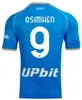 23 24ナポリサッカージャージーマグリアナポリZielinski Anguissa Olivera KvaratskheliaキッズサッカーシャツOSIMHEN FABIAN LOZANO SSC NAPOLI MAILLOTS DE FOOT