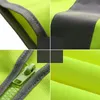 Herenvesten Op maat gemaakt veiligheidsvest Reflecterend met zakken Ritssluiting Werk uw Hi Vis Viz High 230905